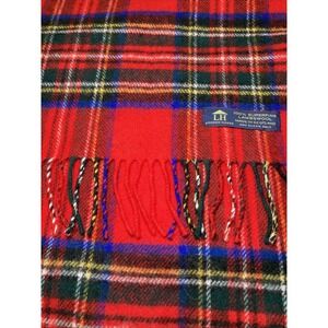 London House Old Money  100% Superfine Lambs wool Scarf Made in Scotland